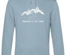 MQ ADVENTURE IS OUT THERE - Organic Hoodie Unisex - bluefog